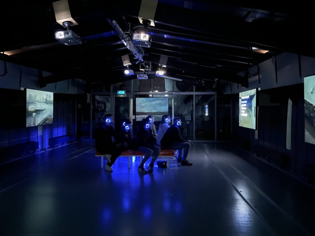 dark harbour nieuw licht in Maritiem Museum